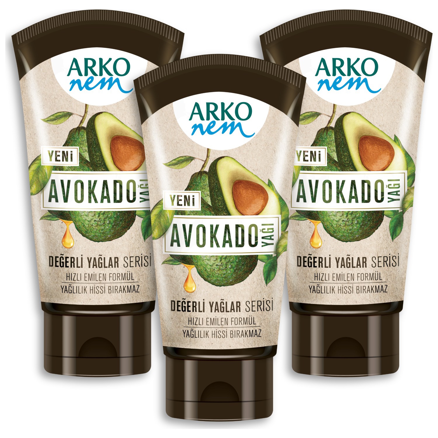 Arko Nem Nem Değerli Yağlar Avokado Yağı 60ml X 6 Adet