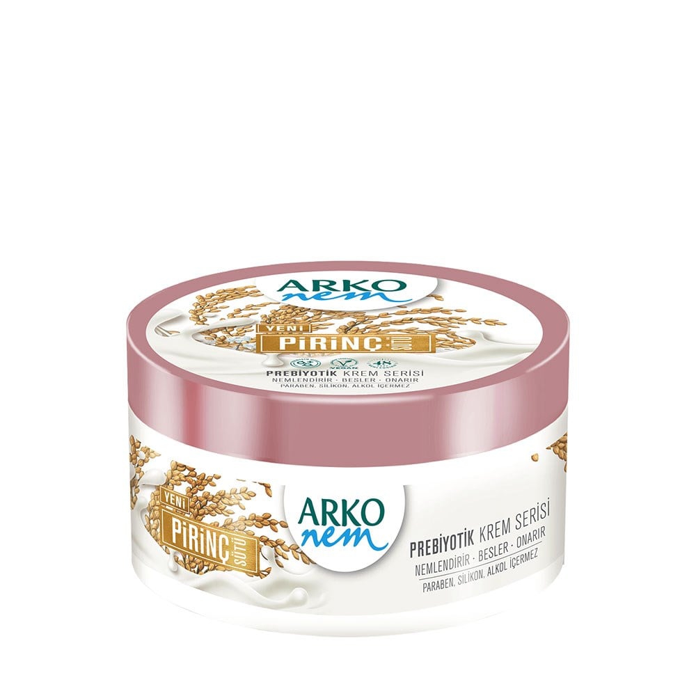 Arko Nem Prebiyotik Pirinç Sütü Krem 250ml X 6 Adet