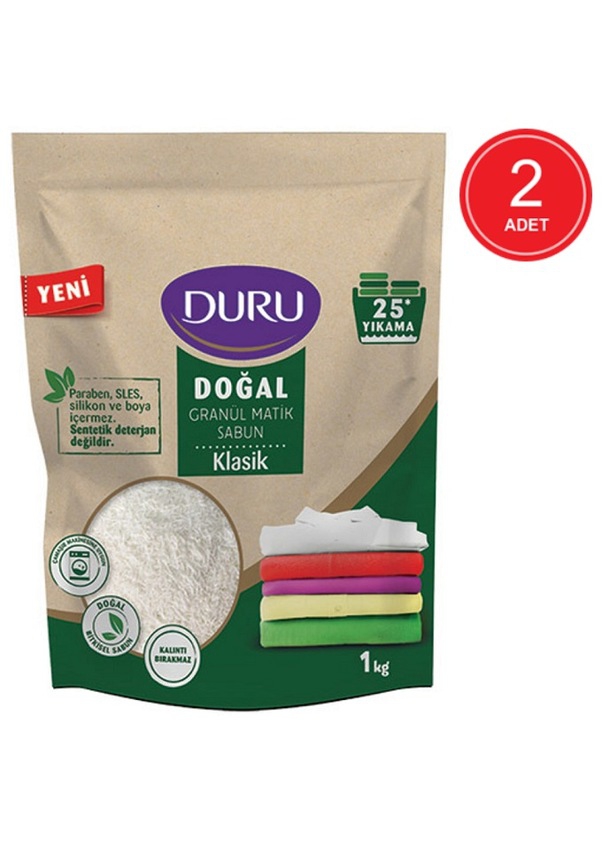 Duru Klasik 1600 gr 2’li Granül Matik Sabun