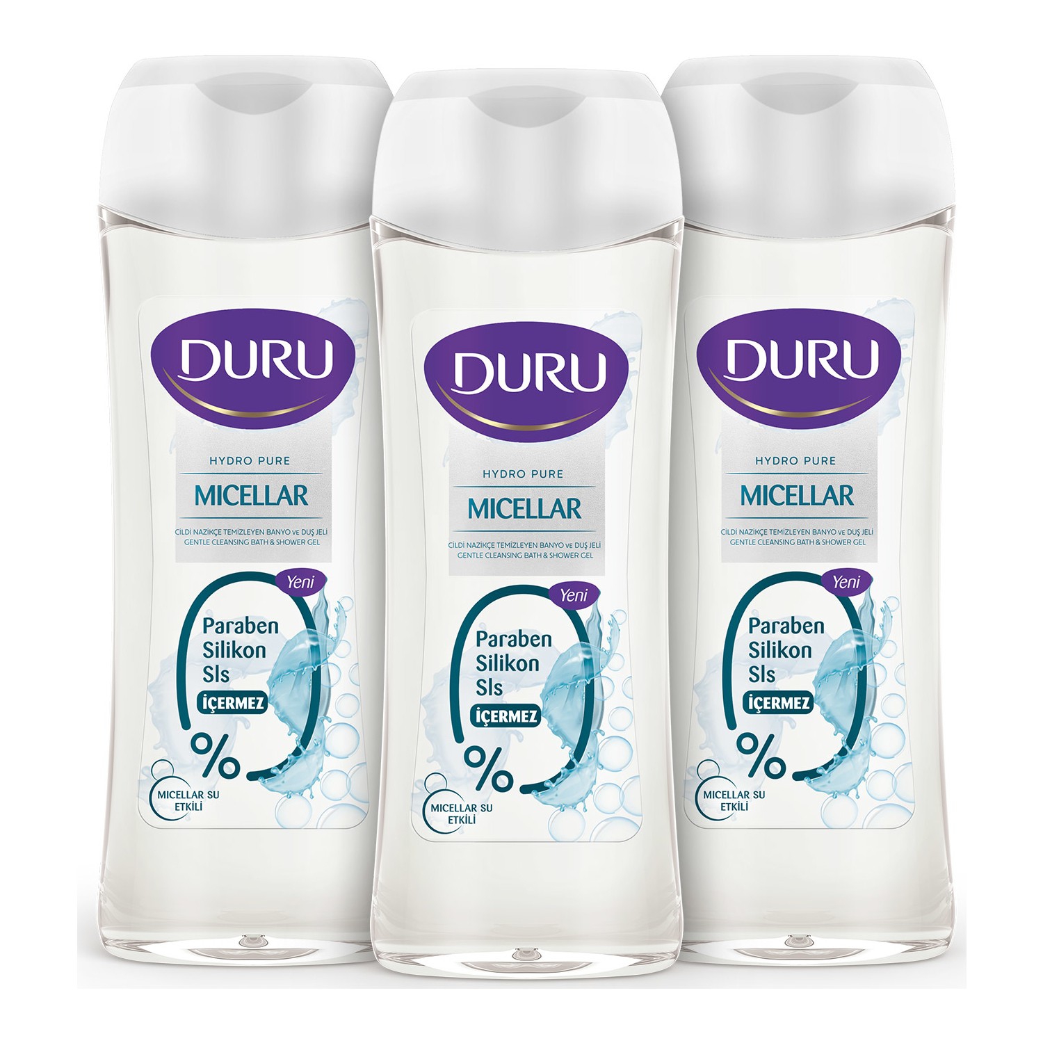 Duru Hydro Pure Micellar Duş Jeli 450 ml X 6 Adet