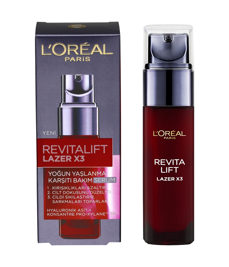 L’Oreal Paris Revitalift Lazer X3 Yoğun Yaşlanma Karşıtı Bakım Serumu 30 ml