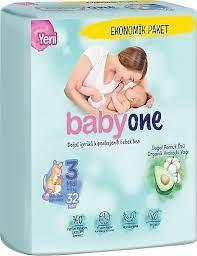 Babyone 3 Beden Midi 128’li Bebek Bezi