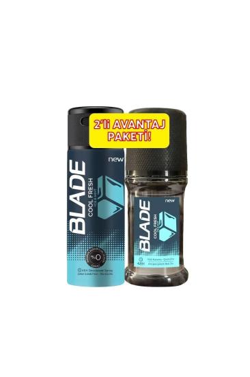 Blade Deodorant Cool Fresh 150 Ml & Roll On 50 Ml