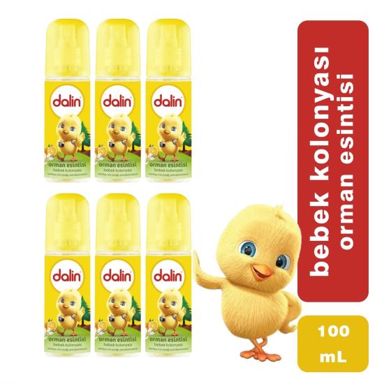 Dalin Bebek Kolonyası Sprey ( Karma ) 100 ml 6 Adet