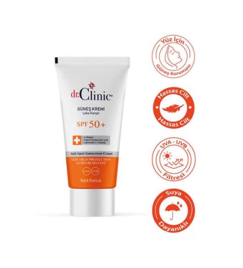 Dr.Clinic Leke Karşıtı 50+ Güneş Kremi 50 ml