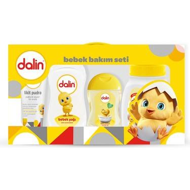 Dalin Likit Pudralı Bebek Bakım Seti ( 5 ’li )