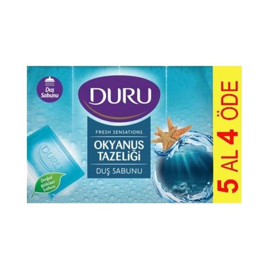 Duru Fresh Sensations Duş Sabunu Okyanus Tazeliği 5 Al 4 Öde 750 gr X 2 Adet