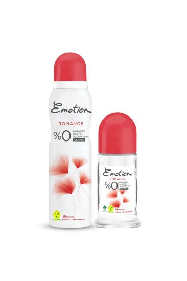 Emotion Romance  Deodorant 150ml & Roll On 50ml