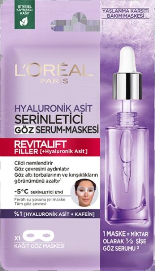 L’Oreal Paris Revitalift Filler Serinletici Göz Serum Maskesi X 4 Adet