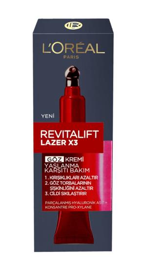 L’Oreal Paris Paris Revitalift Lazer X3 Göz Bakım Kremi