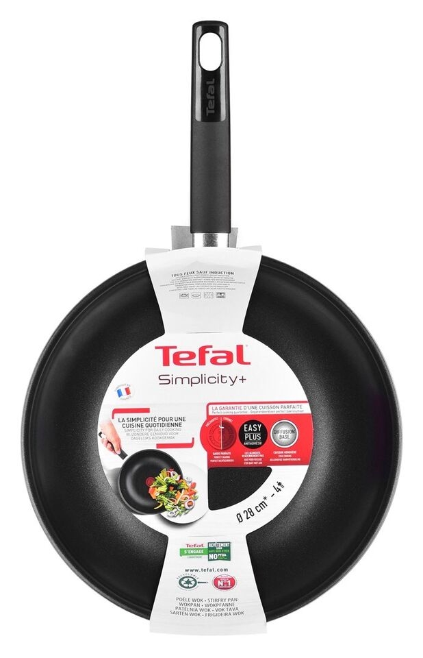 Tefal Simplicity 28 cm Wok Tava